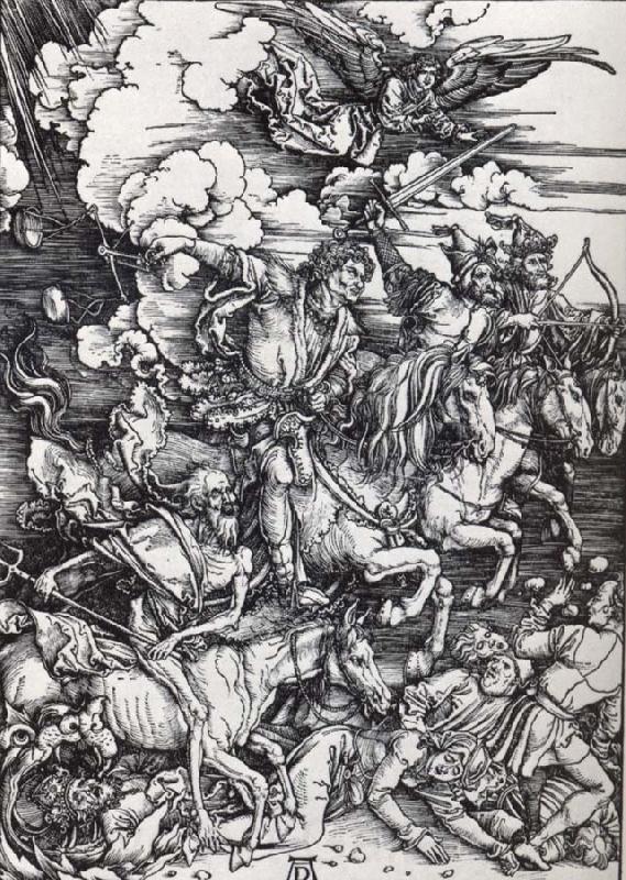 Albrecht Durer The Four horsemen of the Apocalypse